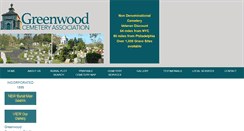 Desktop Screenshot of greenwoodcemeterynj.com